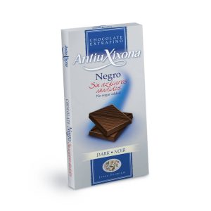 ANTIUXIXONA TABLETA CH.NEGRO S/AZUCAR 125 GR.