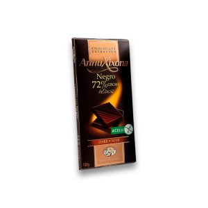 ANTIUXIXONA TABLETA CH.NEGRO 72% CACAO 100 GR.