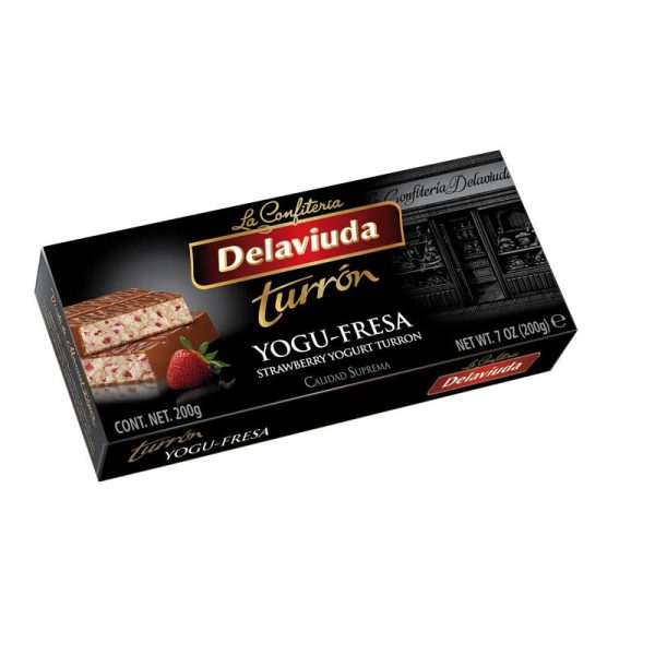 DELAVIUDA TURRON MOUSSE CON FRUTOS ROJOS