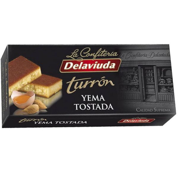 DELAVIUDA TURRON YEMA TOST. 200 GR.