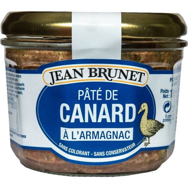 JEAN BRUNET TERRINA DE PATO AL ARMAGNAC 180 GR