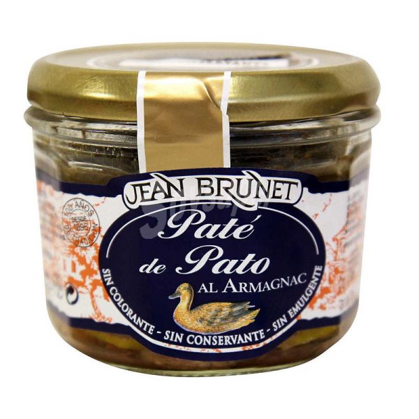 JEAN BRUNET PATE DE CERDO AL ARMAGNAC 180 GR