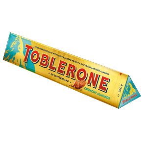 TOBLERONE CRUNCHY ALMOND 360 GR