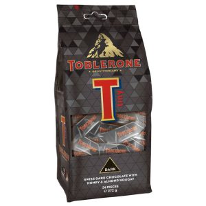 TOBLERONE TINY DARK BAG 256 GR.