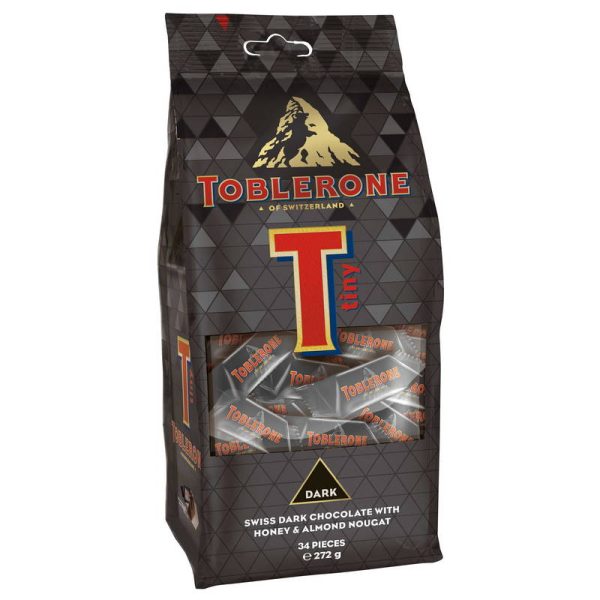 TOBLERONE TINY DARK BAG 256 GR.