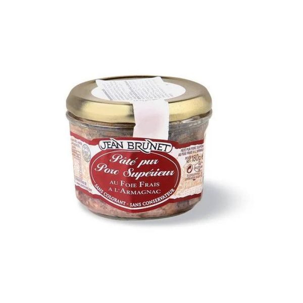 PATE DE HIGADO CERDO C/CARNE DE CERDO FCO. 180 GR.