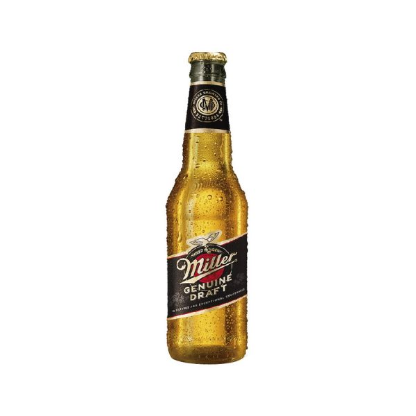 MILLER GENUINE DRAFT BOTELLA 0.355 LT.