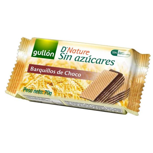 GULLON D´NATURE WAFER CHOCO S/A 70 GR.