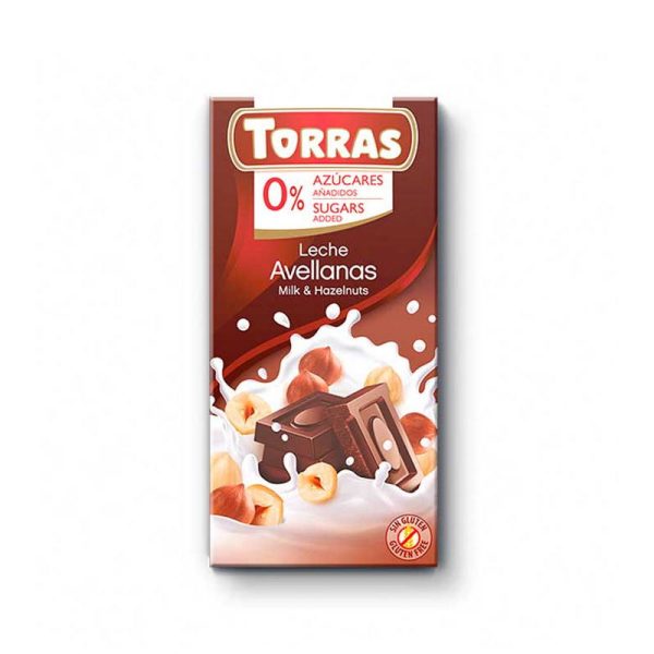 TORRAS CHOCOLATE CON LECHE/AVELL S/A 75 GR.