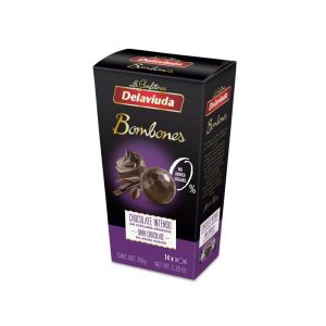 DELAVIUDA BOMBON CHOC. NEGRO S/AZUCAR 150 GR.