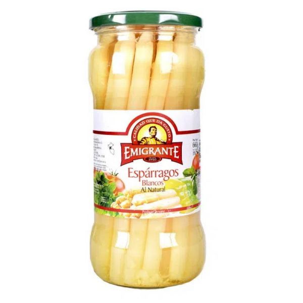 EMIGRANTE ESPARRAGOS BLANCOS FCO 660 GR.