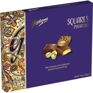 GOPLANA TABLETA DE CHOCOLATE RELL PISTACHIO 245 GR