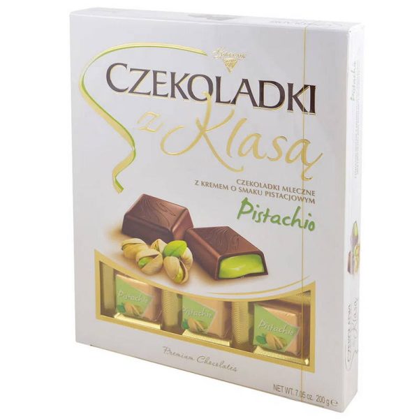 SOLIDARNOSC BOMBONES RELLENOS DE PISTACHIO 200 GR