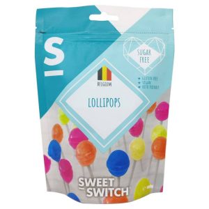 SWEET-SWITCH LOLLIPOPS 100GR