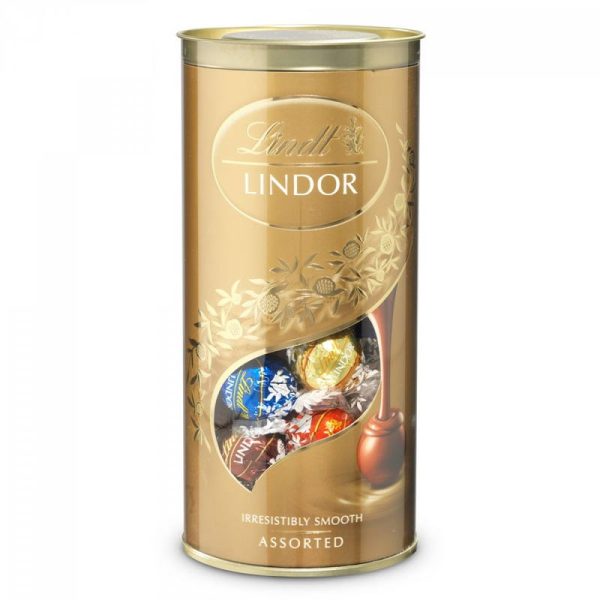 LINDT LINDOR TUBE ASSORTED 800 GRS.