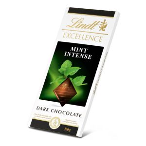 LINDT EXCELLENCE MINT INTENSE 100 GRS
