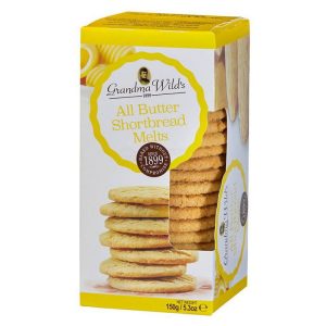 GRANDMA WILDS BUTTER SHORTBREAD MELT 150 GRS