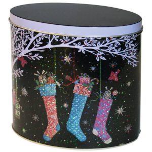 GRANDMA WILDS EMBOSSED OVAL KITCHEN DRESSER TIN