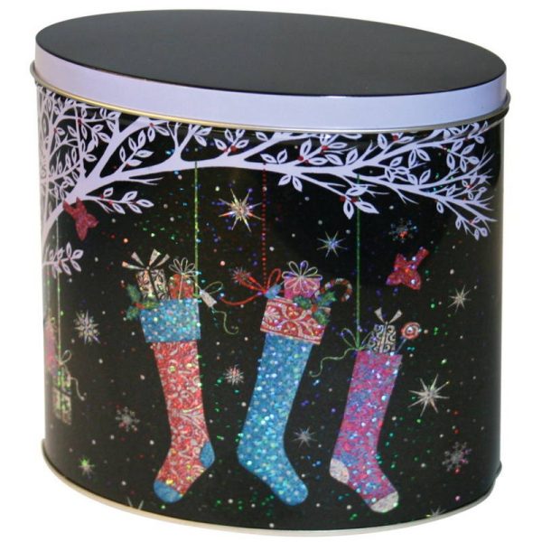 GRANDMA WILDS EMBOSSED OVAL KITCHEN DRESSER TIN
