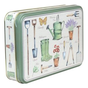 GRANDMA WILDS EMBOSSED COOKIE TIME TIN