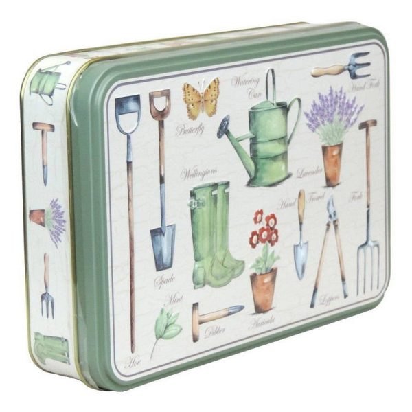 GRANDMA WILDS EMBOSSED COOKIE TIME TIN