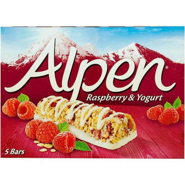 ALPEN BARS FRAMBUESA Y YOGURTX5