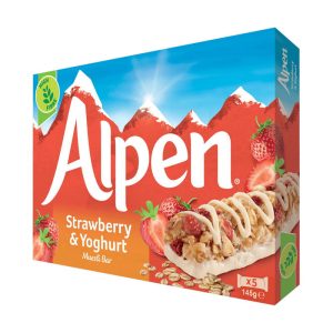 ALPEN BARS FRESA Y YOGURTX5