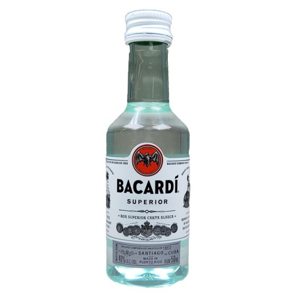 BACARDI SUPERIOR 50 ML.