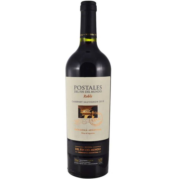 FIN DEL MUNDO POSTALES ROBLE CABERNET SAUVIGNON