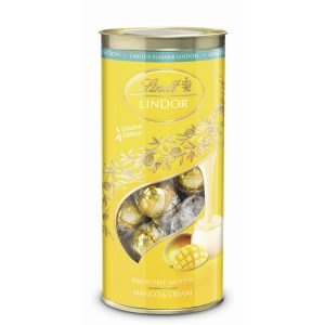 LINDT LINDOR MANGO & CREAM TUBE 387G E5