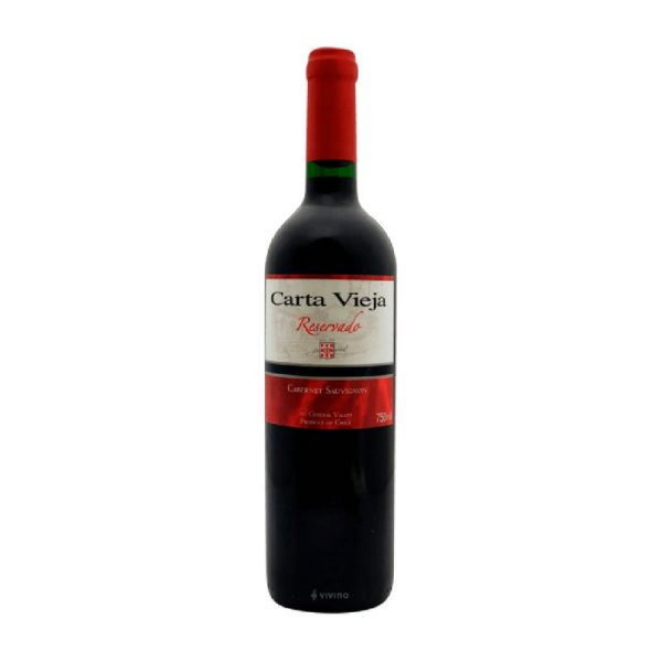 CARTA VIEJA RESERVADO CAB.SAUV-MERLOT 0.75 LT.