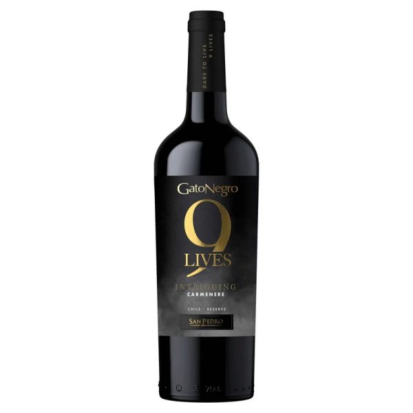 GATO NEGRO RESERVA 9 LIVES CARMENERE