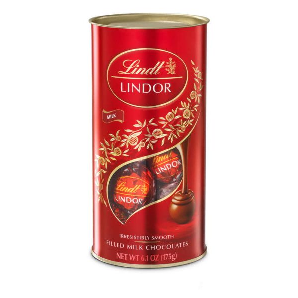 LINDT LINDOR MINI TUBE MILK 175 GRS.