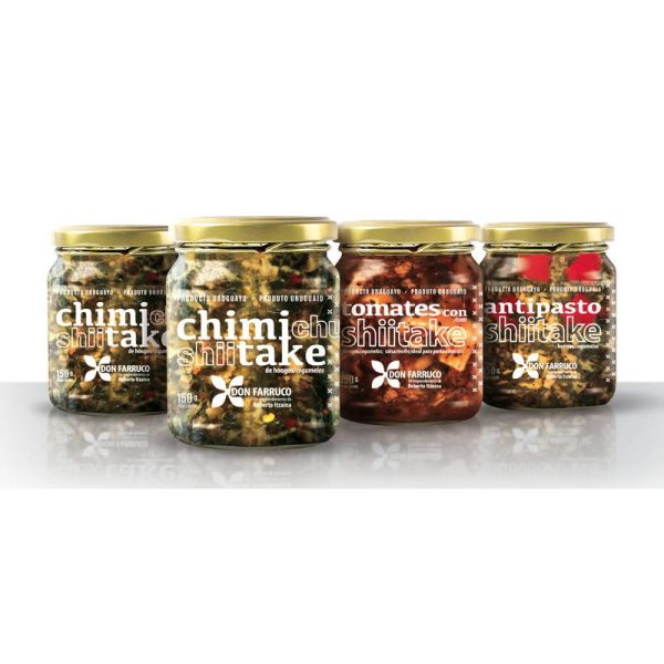 DON FARRUCO KIT ADEREZOS X 4 SHIITAKE