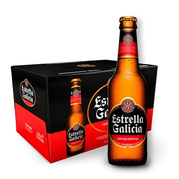 ESTRELLA DE GALICIA BOTELLA 0.33 LT. (X24)