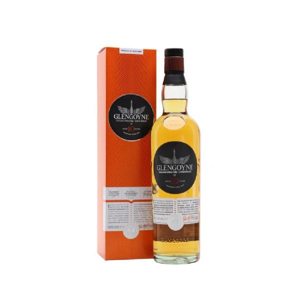 GLENGOYNE 10 AÑOS IND TUBE 0.70 LT.