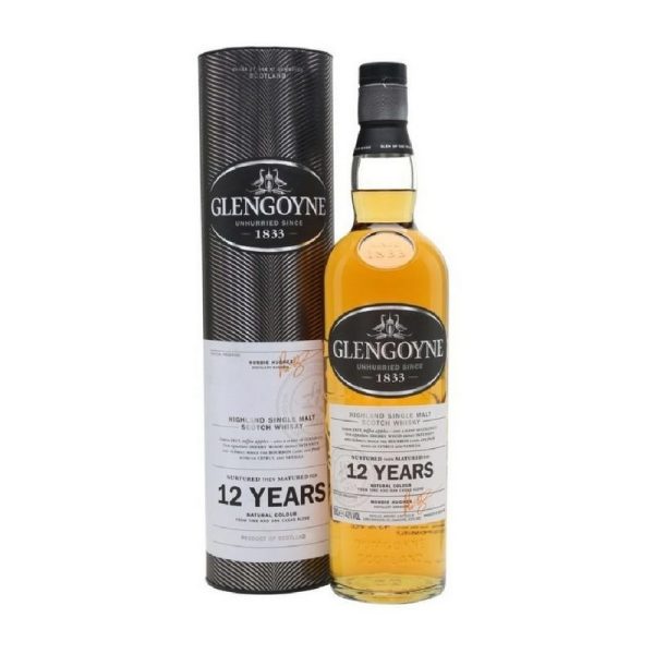GLENGOYNE 12 AÑOS IND TUBE 0.70 LT.
