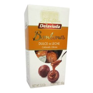 DELAVIUDA BOMBONES CON DULCE DE LECHE 150 GR.