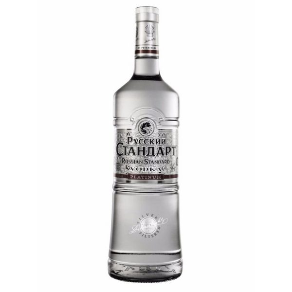 RUSSIAN STANDARD PLATINUM VODKA 1 LT.