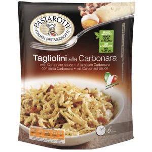 PASTAROTTI TAGLIONINI ALLA CARBONARA SAUCE