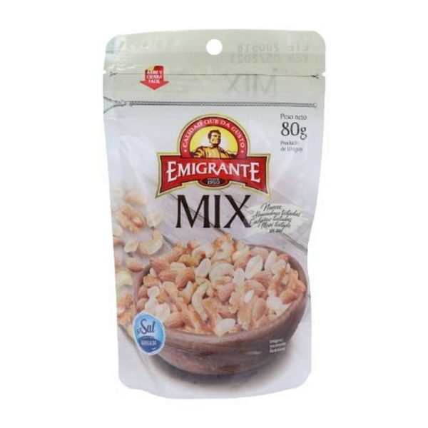 EMIGRANTE MIX MANI, CAST, ALM, TOST C/SAL 120 GR.
