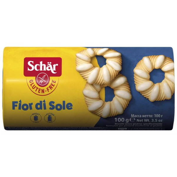 SCHAR GALLETAS FIOR DI SOLE 100G