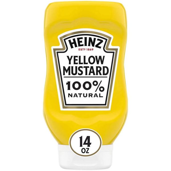 HEINZ YELLOW MUSTARD 397 GRS.
