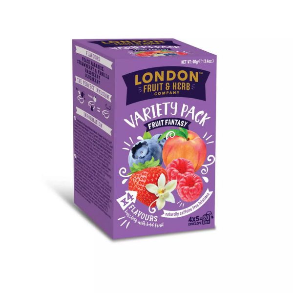 LONDON F&H VARIETY FRUIT FANTASY X 20 SOBRES
