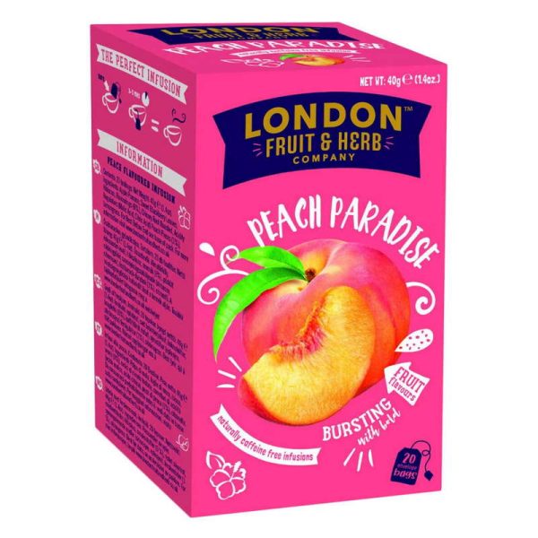 LONDON F&H PEACH PARADISE X 20 SOBRES