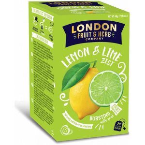LONDON F&H LEMON & LIME ZEST X 20 SOBRES
