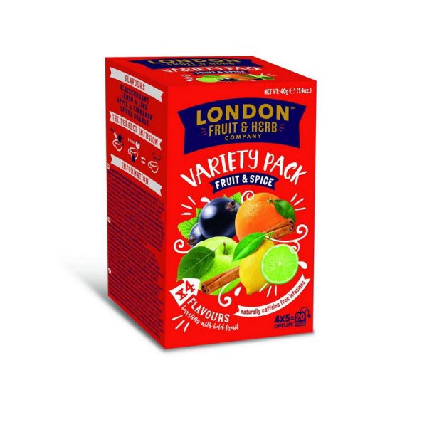 LONDON F&H VARIETY FRUIT SPICE X 20 SOBRES