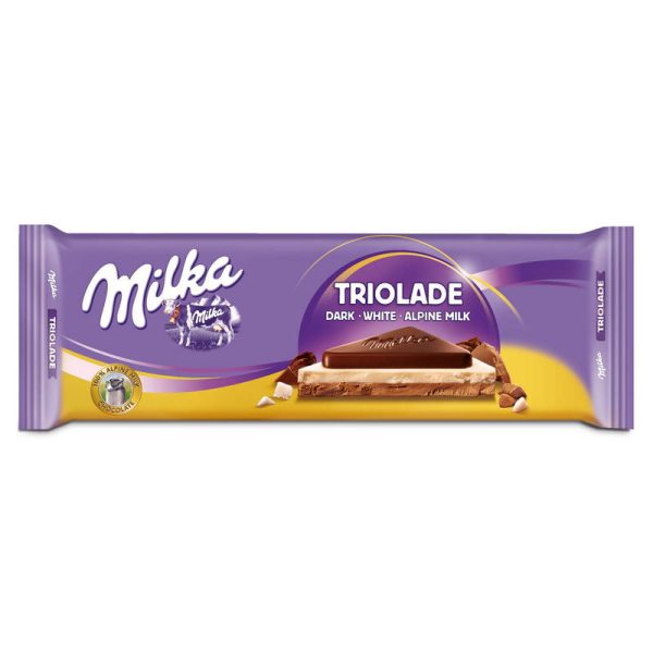 MILKA TABLETA TRIOLADE 280G.