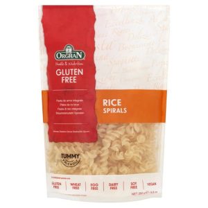 ORGRAN SPIRALS RICE 250 GRS