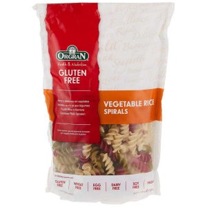 ORGRAN SPIRALS RICE VEGETABLE 250 GRS